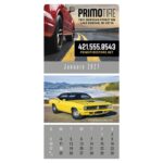 Triumph® Calendars Press-N-Stick Full-Color Header Cruisin? Cars Calendar - 3
