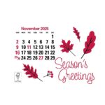 Triumph® Calendars Press-N-Stick Full-Color Header Standard Calendar - 1