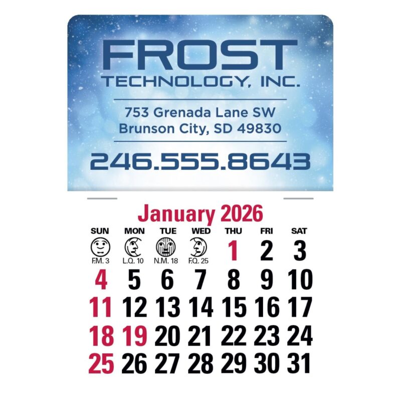 Triumph®-Calendars-Press-N-Stick-Full-Color-Header-Standard-Calendar-V7871 Triumph® Calendars Press-N-Stick Full-Color Header Standard Calendar